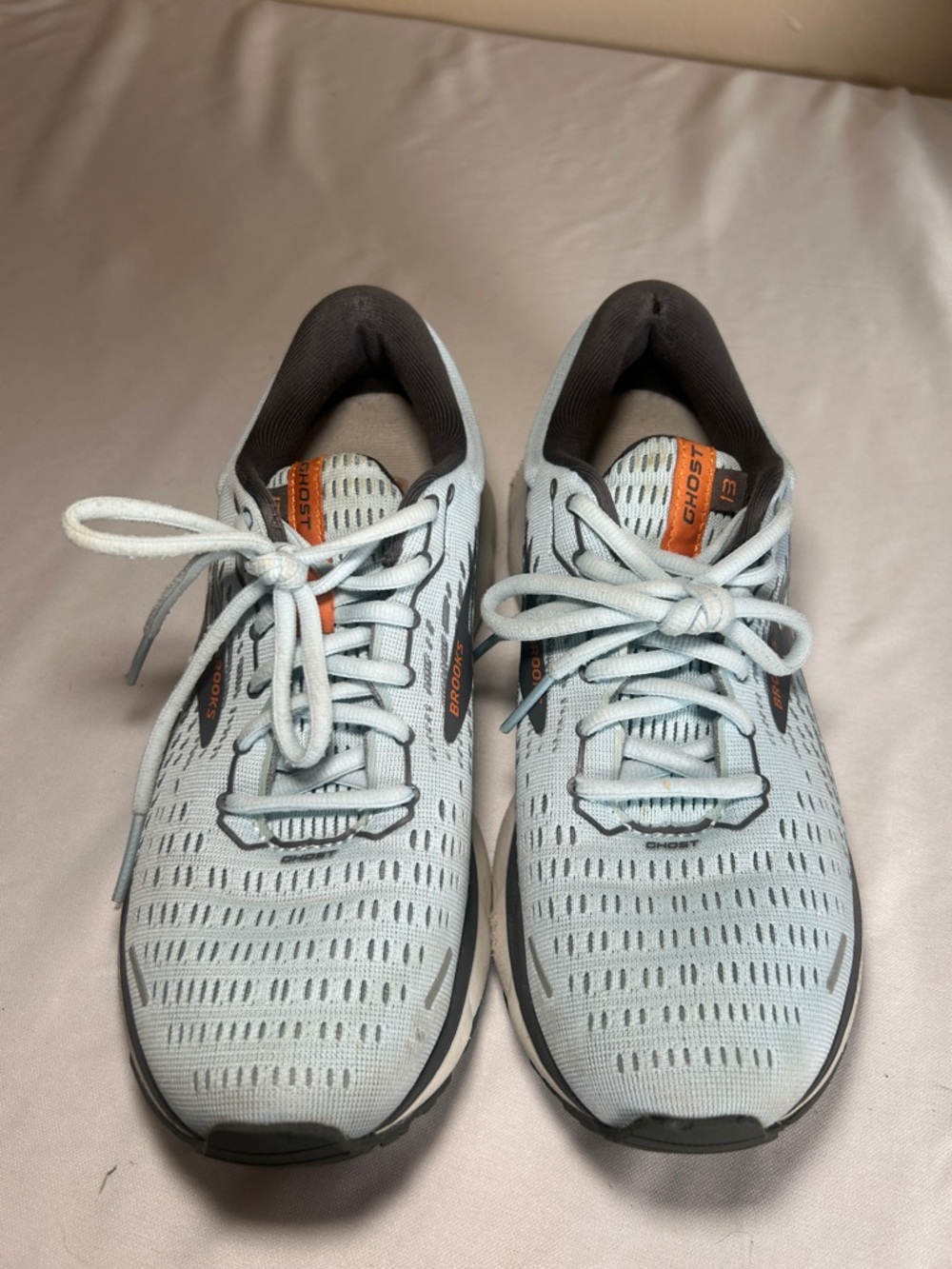 Brooks Ghost 13 Light Blue Running Athletic Shoes Size 8.5 - Picture 12 of 16